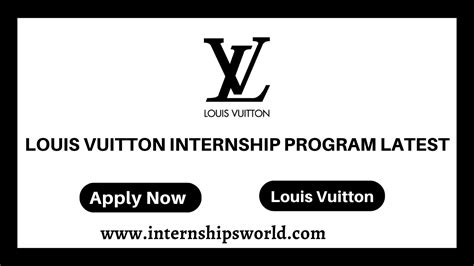 vacature louis vuitton|louis vuitton internship summer 2024.